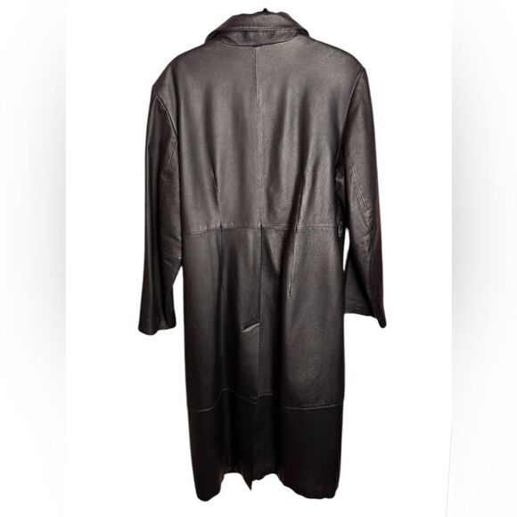 Newport News Leather Coat - Picture 3 of 7